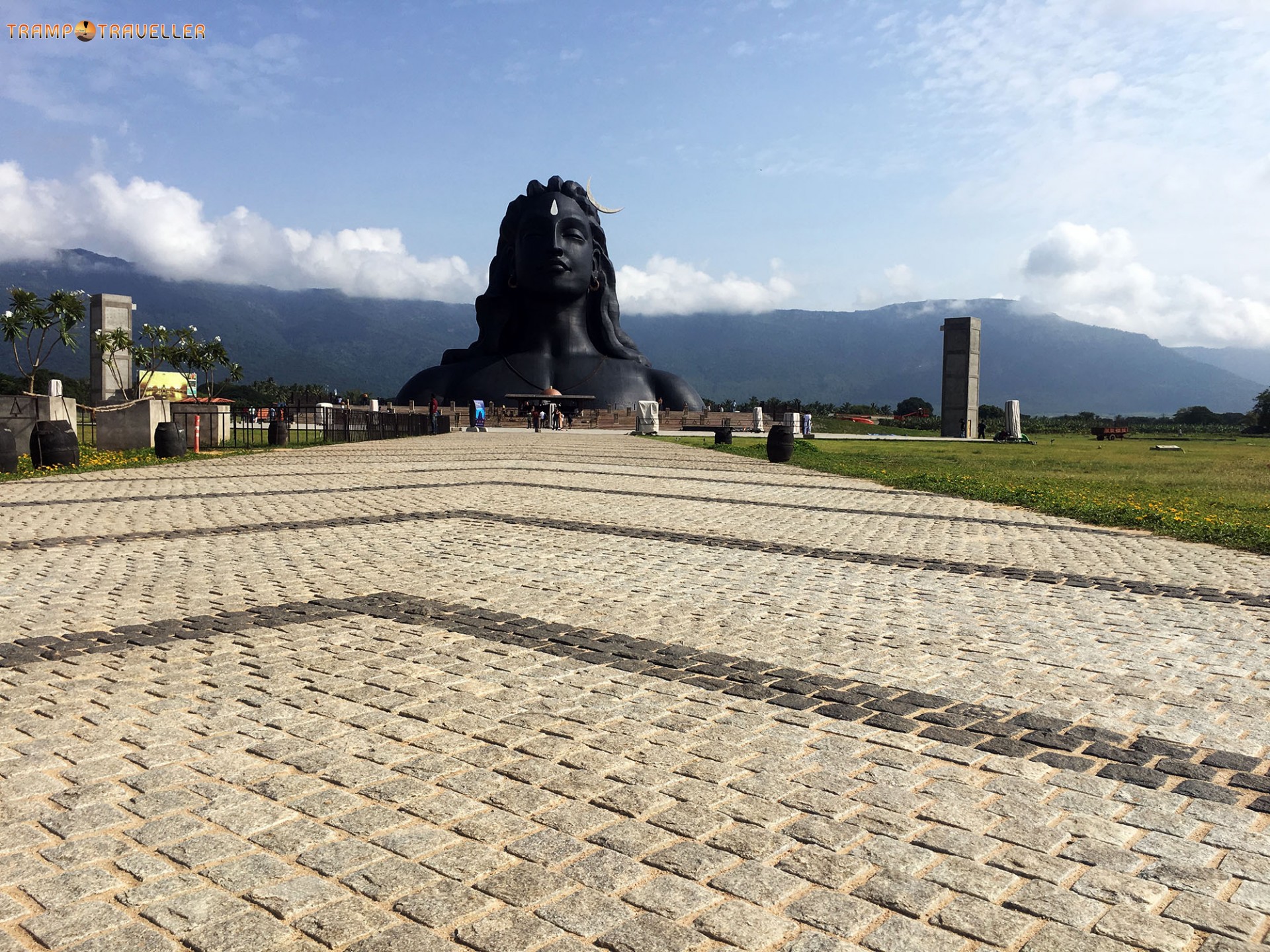 Adiyogi Shiva Statue TrampTraveller