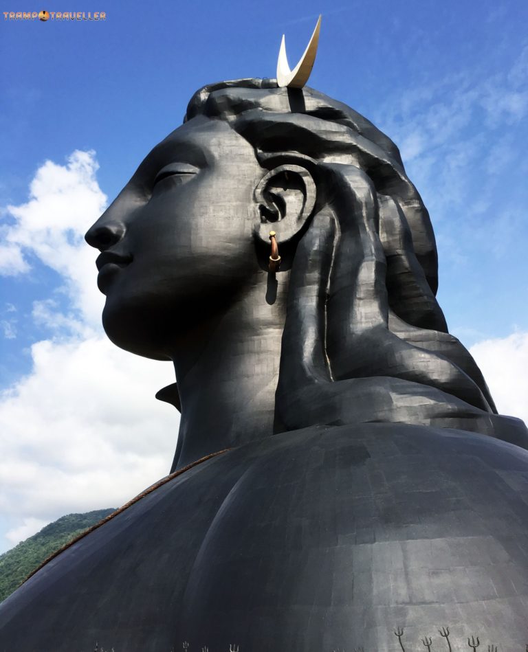 Adiyogi Shiva Statue TrampTraveller