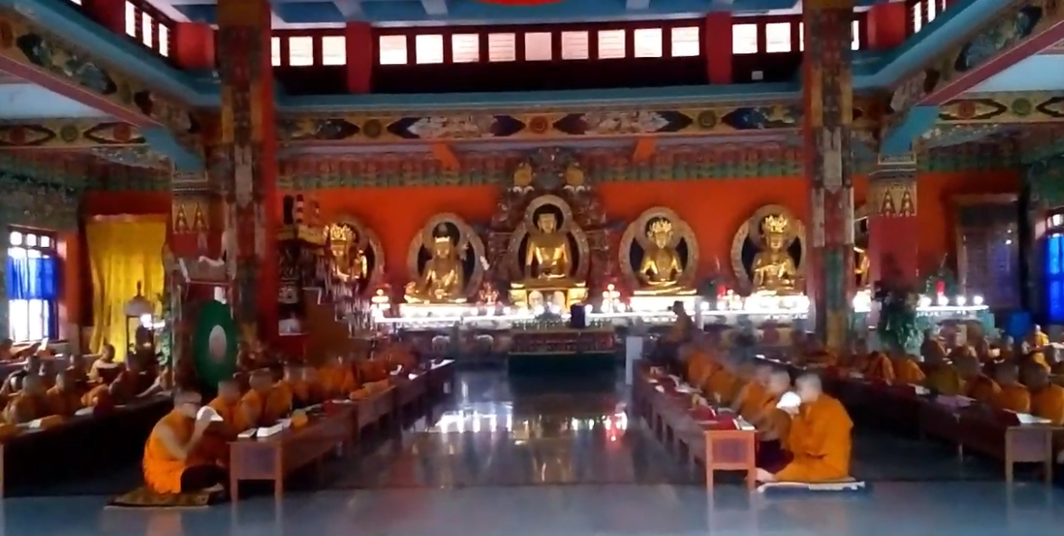 Buddhist Golden Temple View