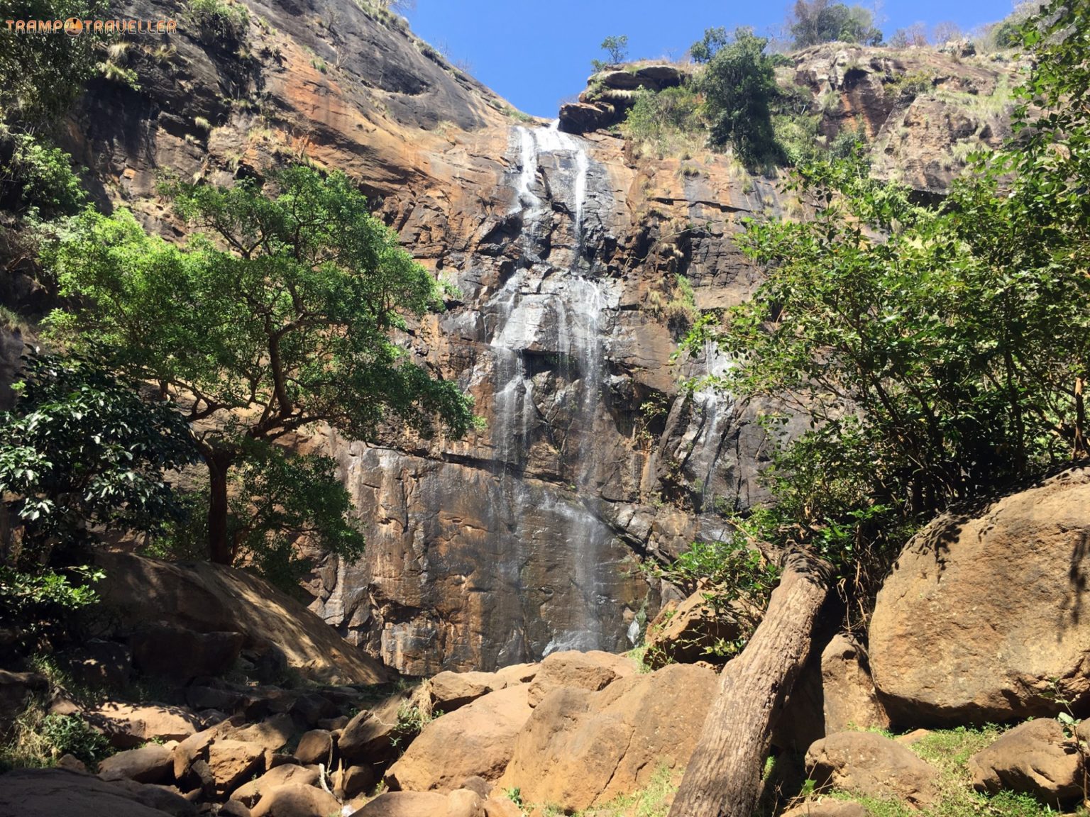 Agaya Gangai Waterfalls and Route views Kolli Hills TrampTraveller