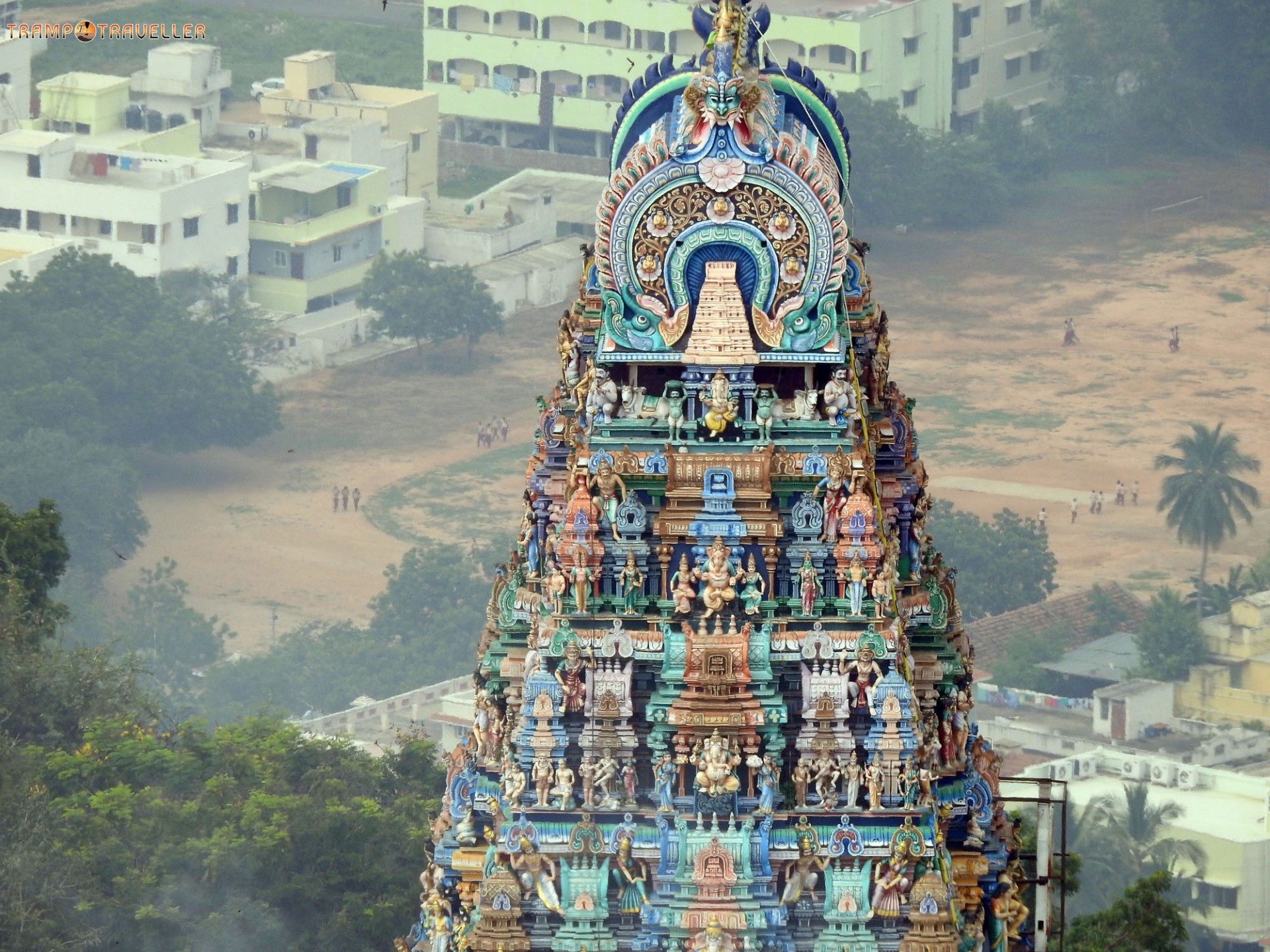 Ardhanareeswarar Temple View