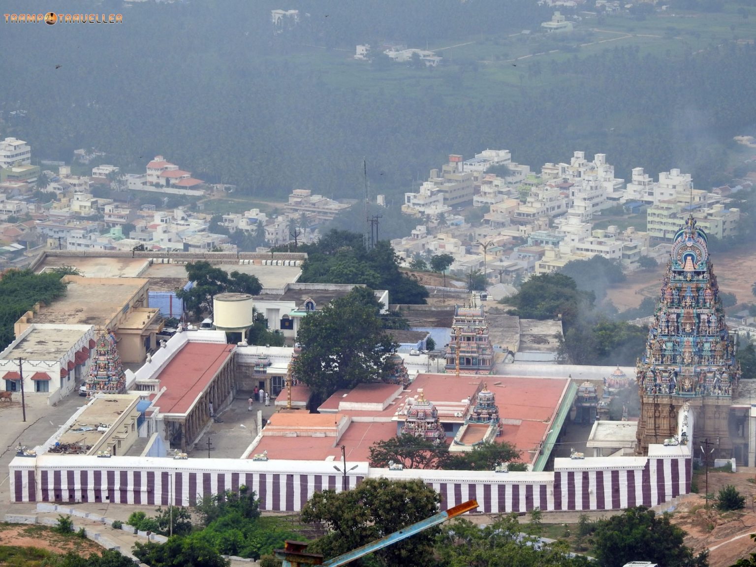 Ardhanareeswarar Temple View TrampTraveller