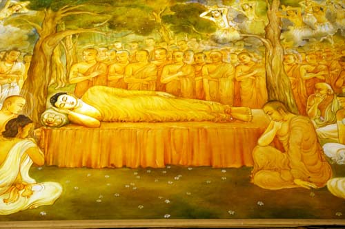 Death Of The Buddha Painting