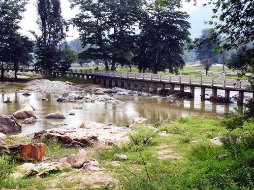 Bridge To The Waterfall