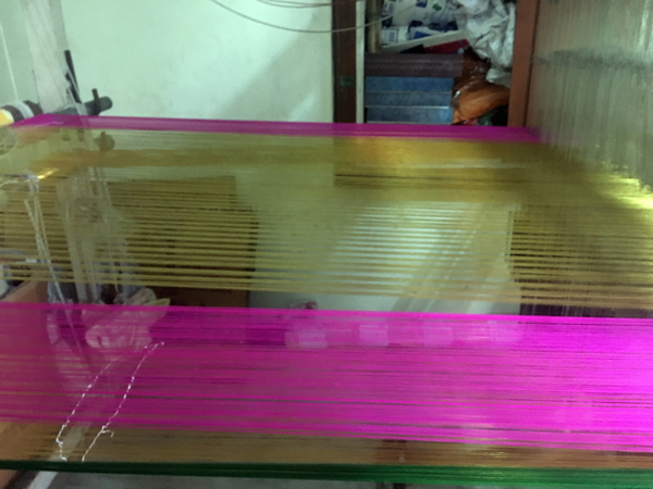 Weaving Of Saree