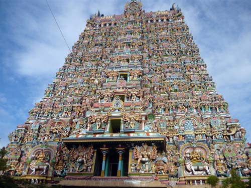 മധുര ക്ഷേത്രഗോപുരം