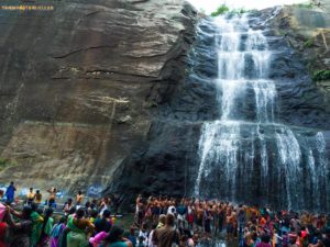 beautiful view of kuttalam falls