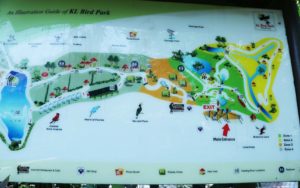 kuala lumpur bird Park map
