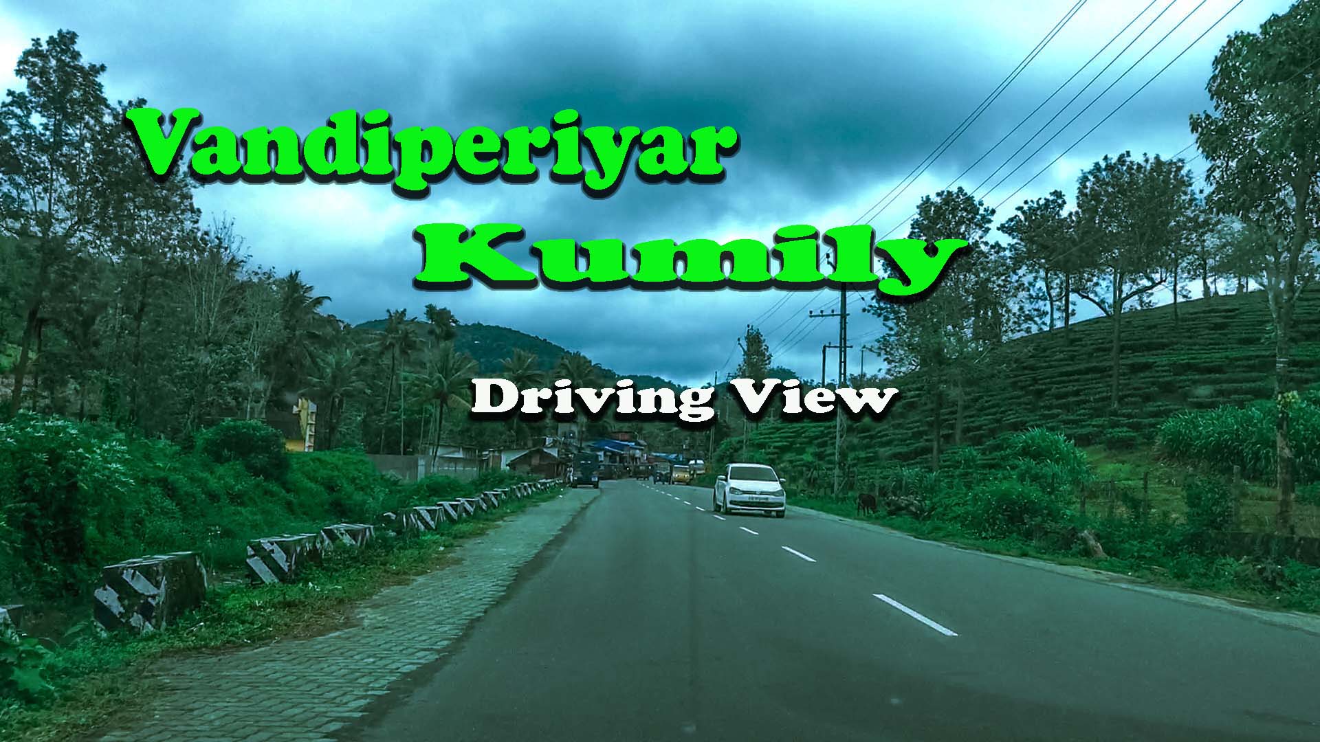 Driving To Vandiperiyar From Kumily