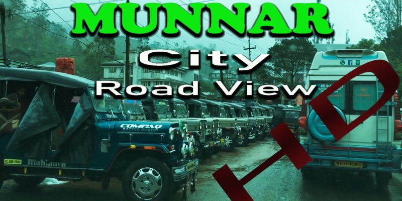 Munnar City Road View
