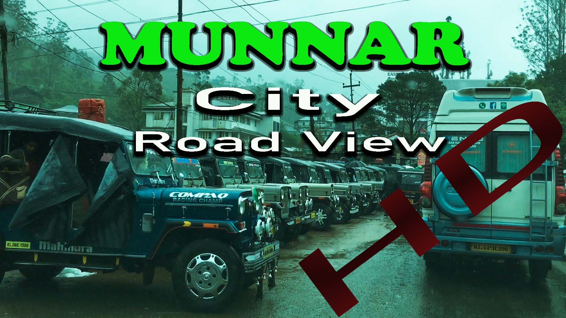 Munnar City Road View