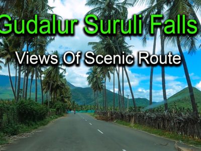Views Of Scenic Route From Gudalur To Suruli Falls