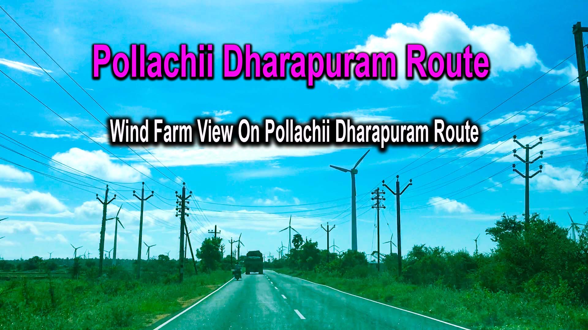 Pollachii Dharapuram Route